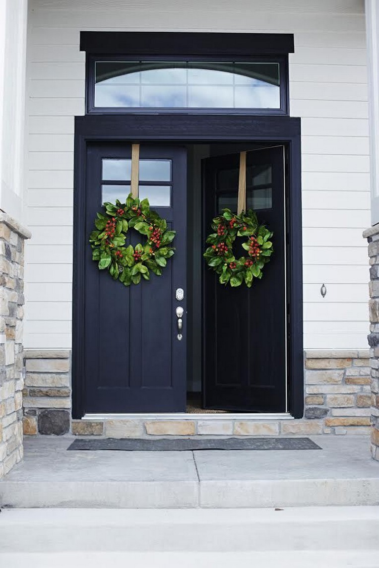 52 great reasons to paint your door black 50 - Home Design Inspiration